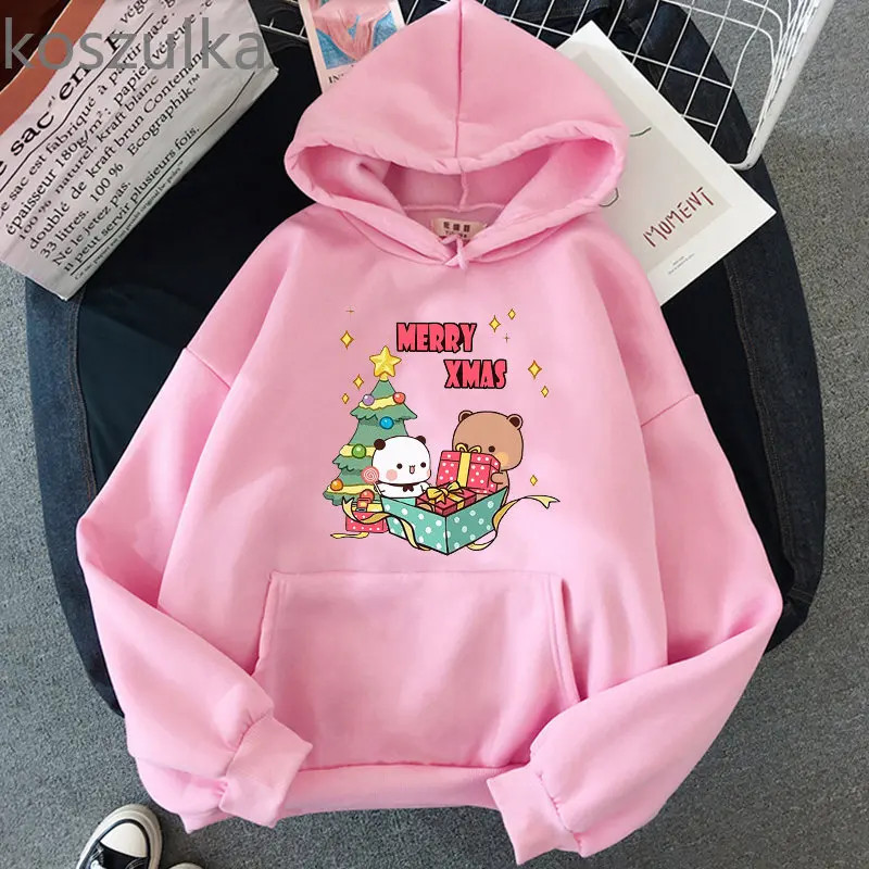 Kawaii Panda Bear Hug Hoodie - Cute Valentine's Day Gift Pullover For Men & Women