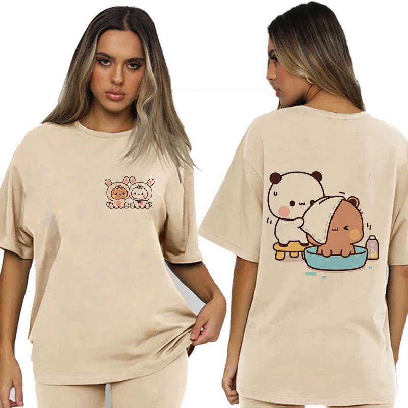 kf-S3633f2cc375a447b84afae4a14322af2E Bubu Dudu Women’s Oversized T-Shirt