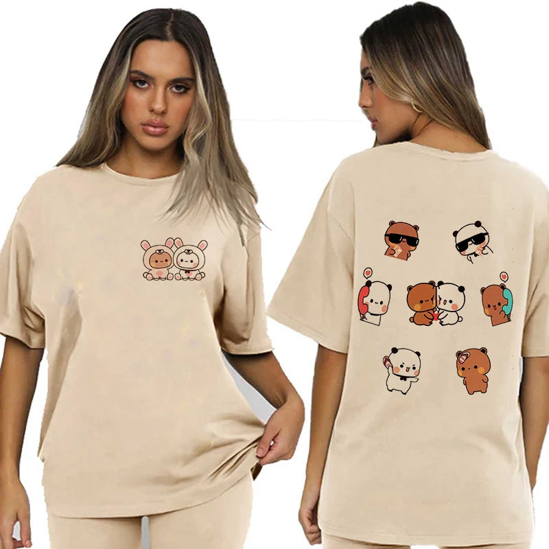 kf-S529ebe03186a40c4aa95f3f1febcbbe5b Bubu Dudu Women’s Oversized T-Shirt