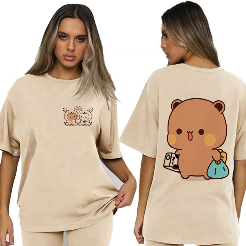 kf-S90475eb9eb484489bd9a5816e47db02aZ Bubu Dudu Women’s Oversized T-Shirt