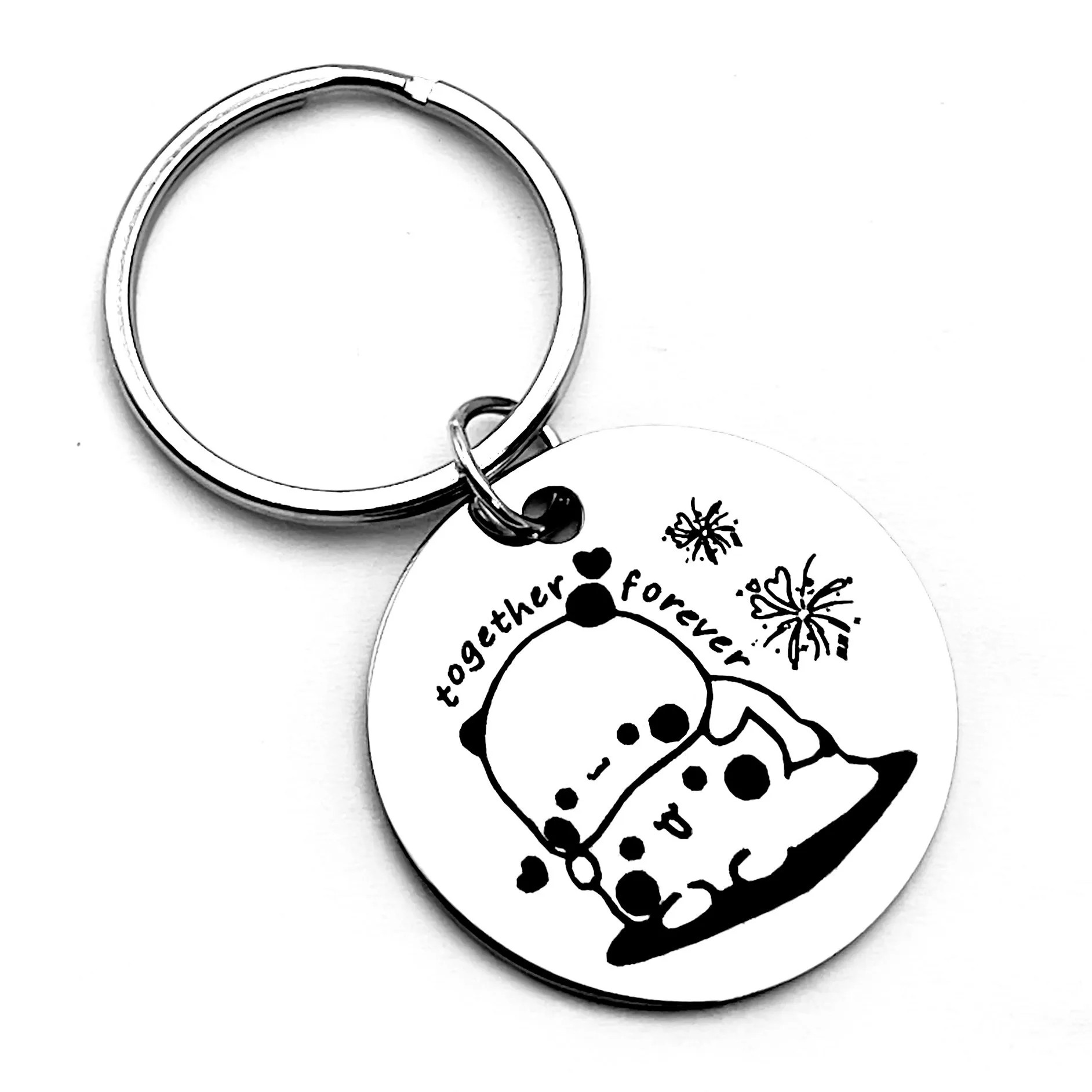 kf-S5d62e8af951b4ee48013a7c5f6c9dc1dU Bubu Dudu Bear Keychain