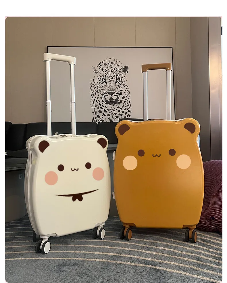 Bubu Dudu Couple Luggage - Cute Bubu Dudu Travel Suitcase