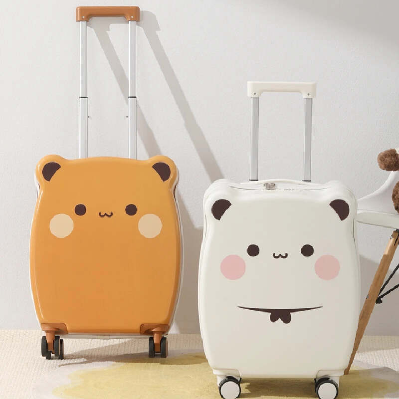 bubu  Bubu Dudu Couple Luggage - Cute Bubu Dudu Travel Suitcase