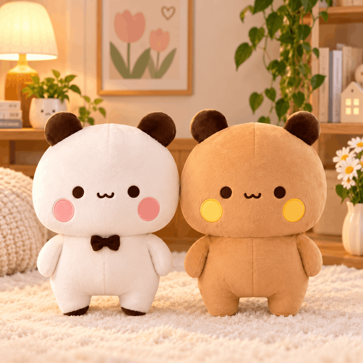 Bubu Dudu Plush with Bedsheet Cute