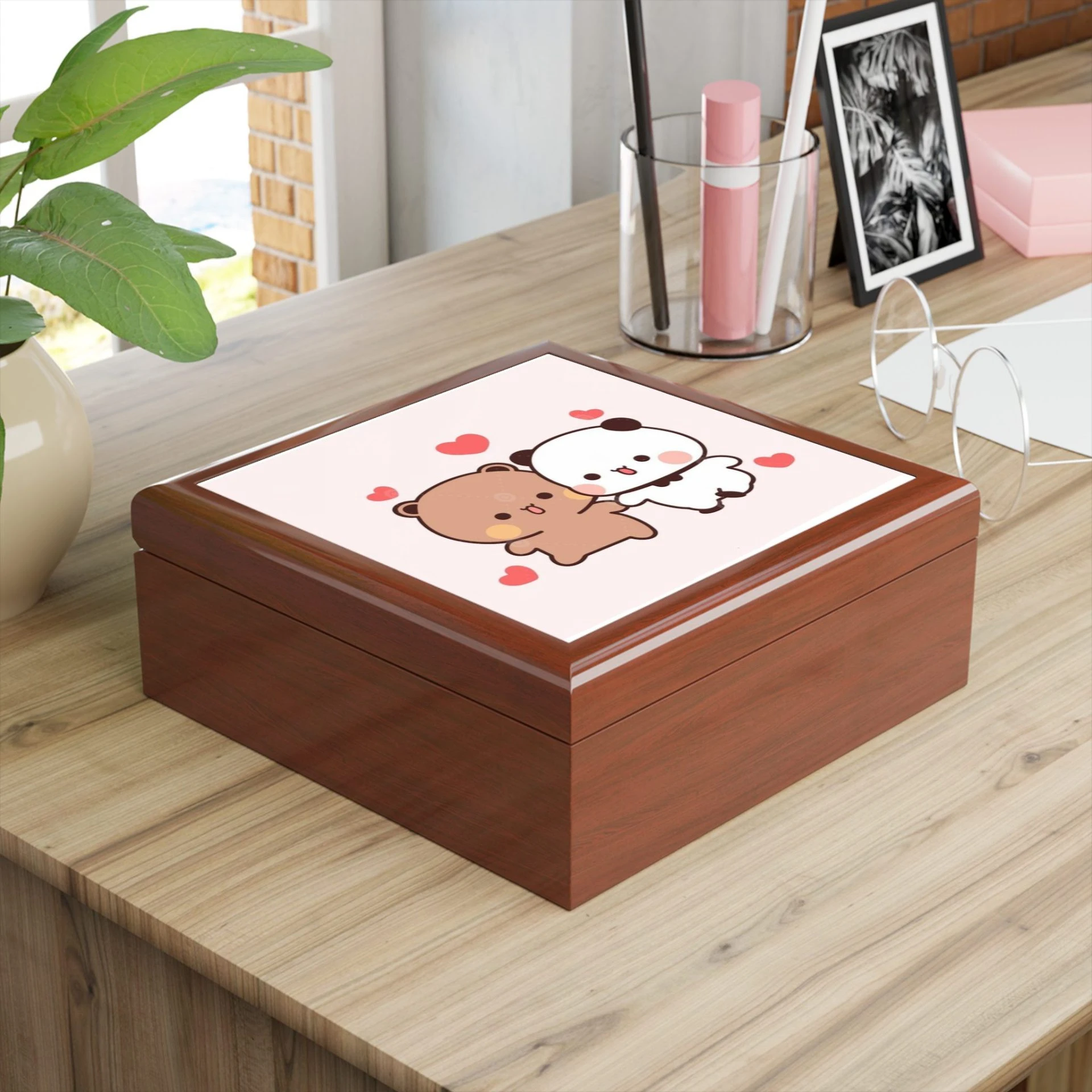 Bubu Dudu Wooden Jewelry Box
