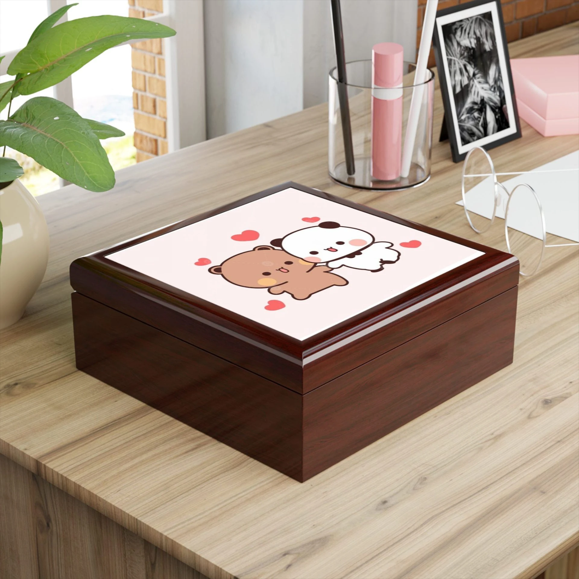 Bubu Dudu Wooden Jewelry Box