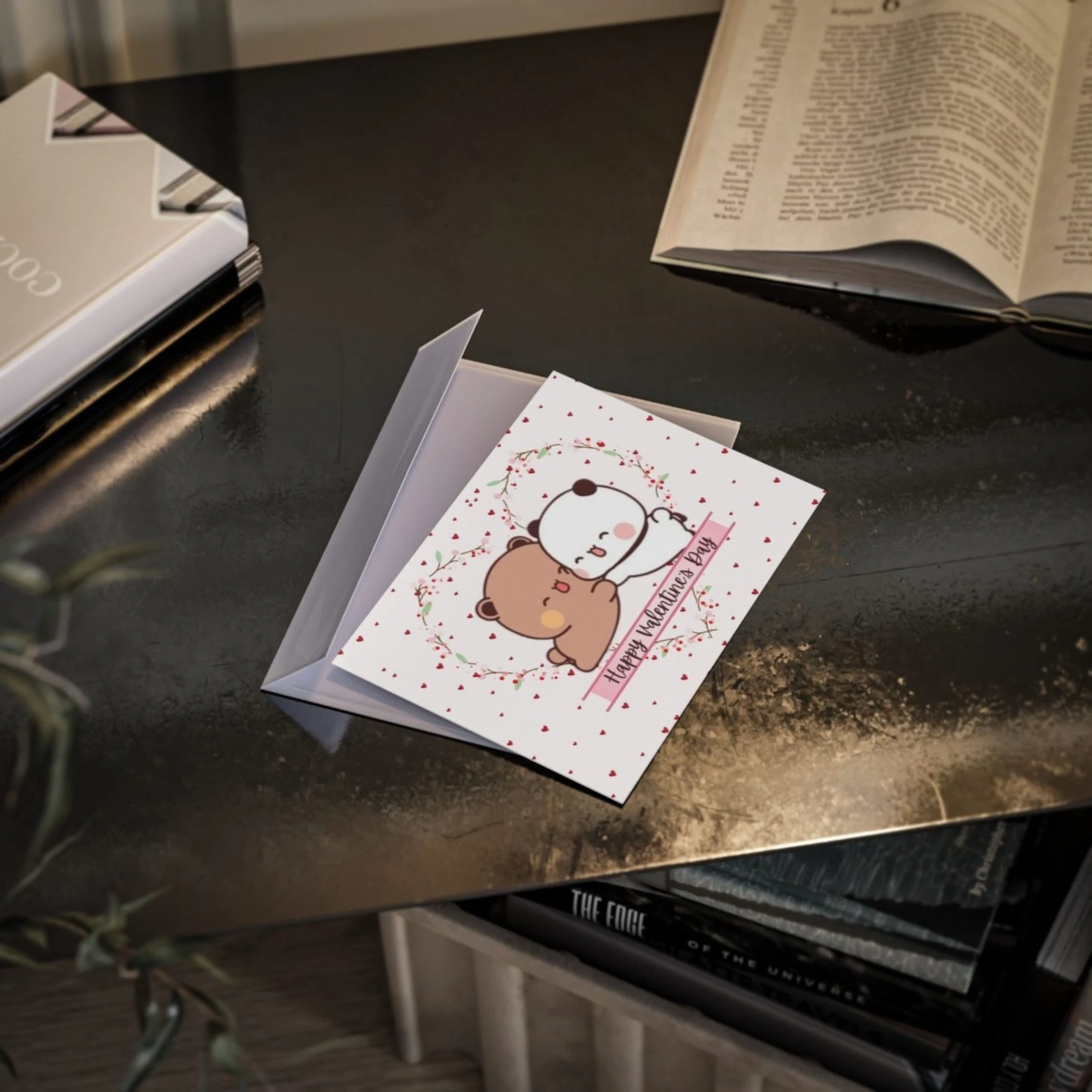 Bubu Dudu Valentine’s Greeting Card