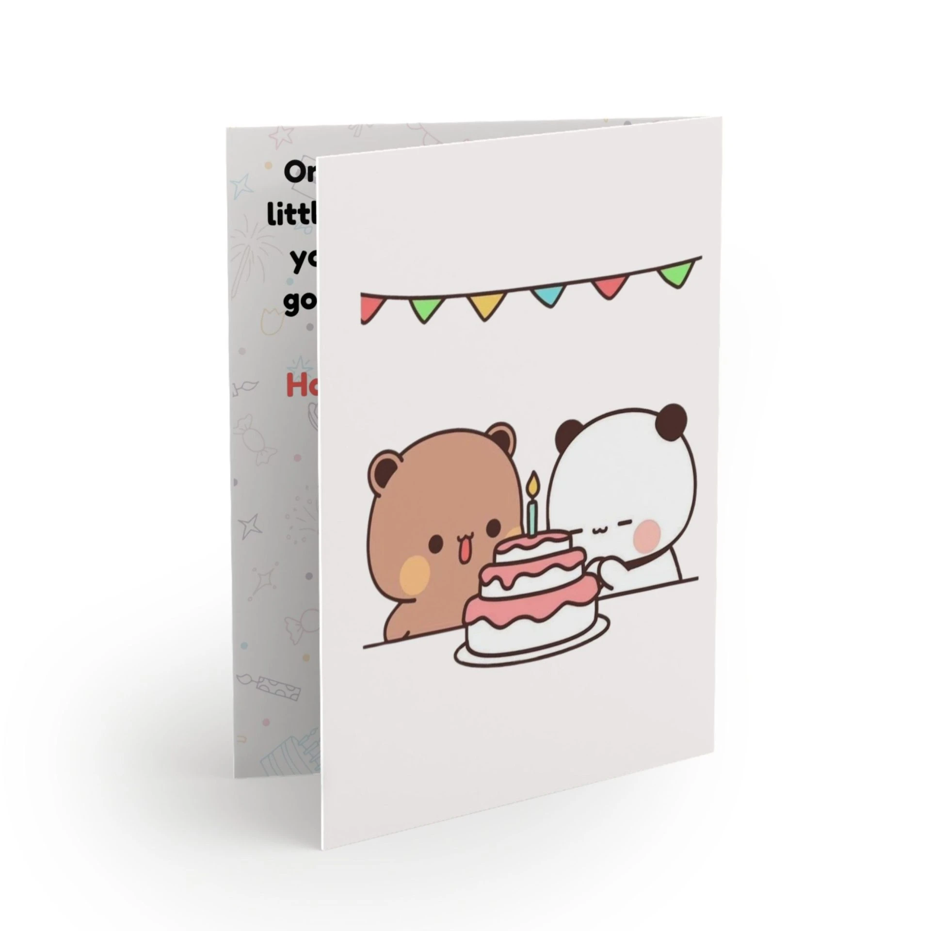 Bubu Dudu Birthday Greeting Card