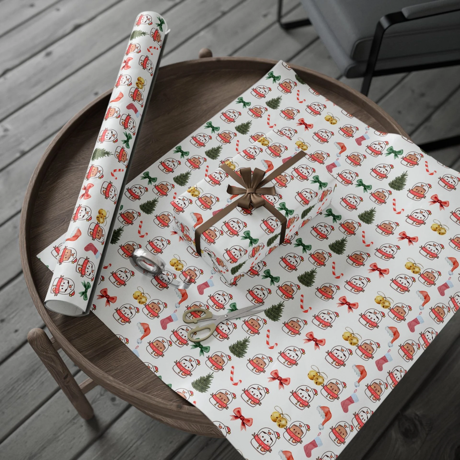 Bubu Dudu Christmas Wrapping Paper