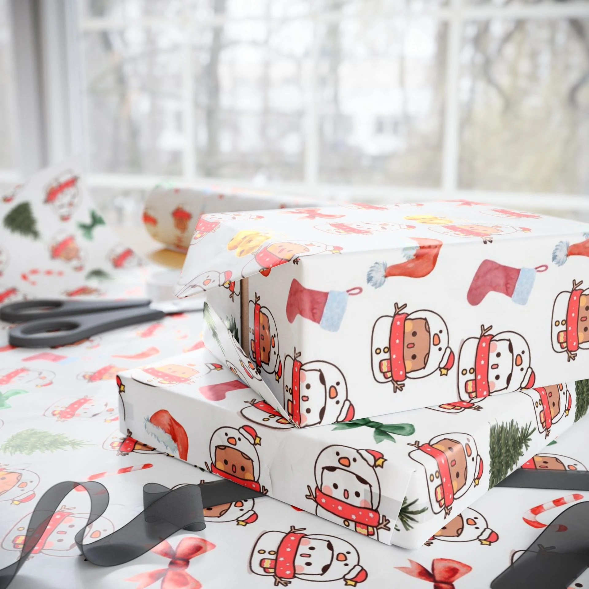 Bubu Dudu Christmas Wrapping Paper