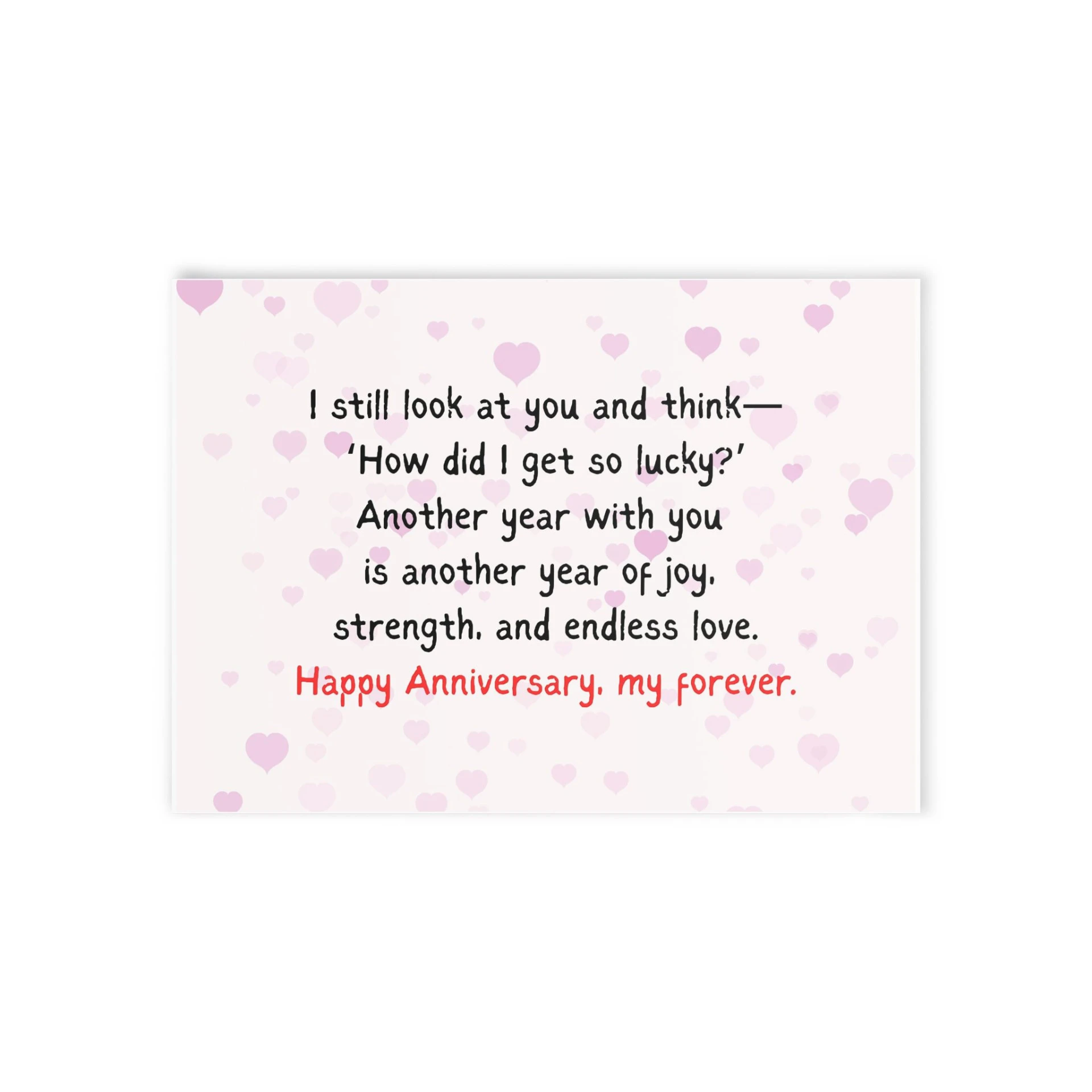 Bubu Dudu anniversary handmade card