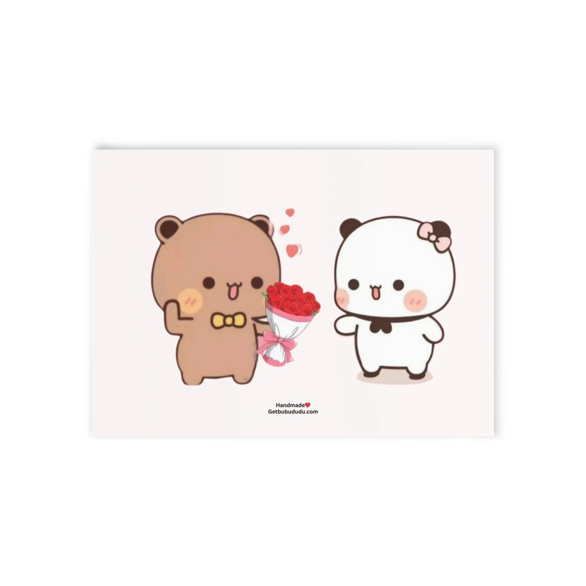 Bubu Dudu couple card
