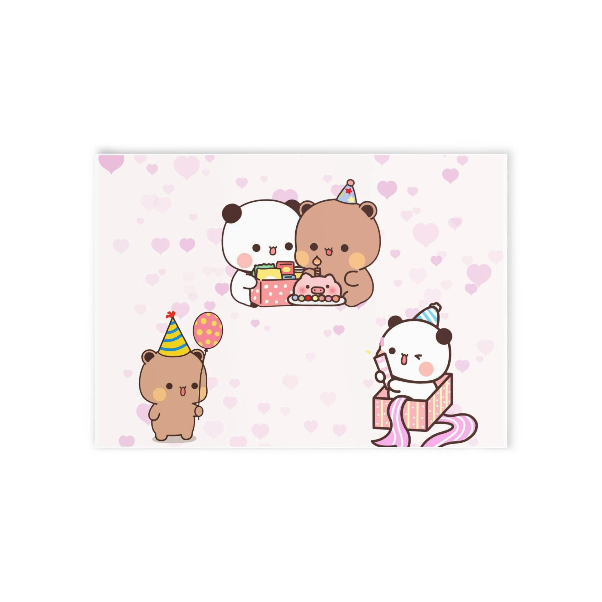 Bubu Dudu Birthday Handmade Card