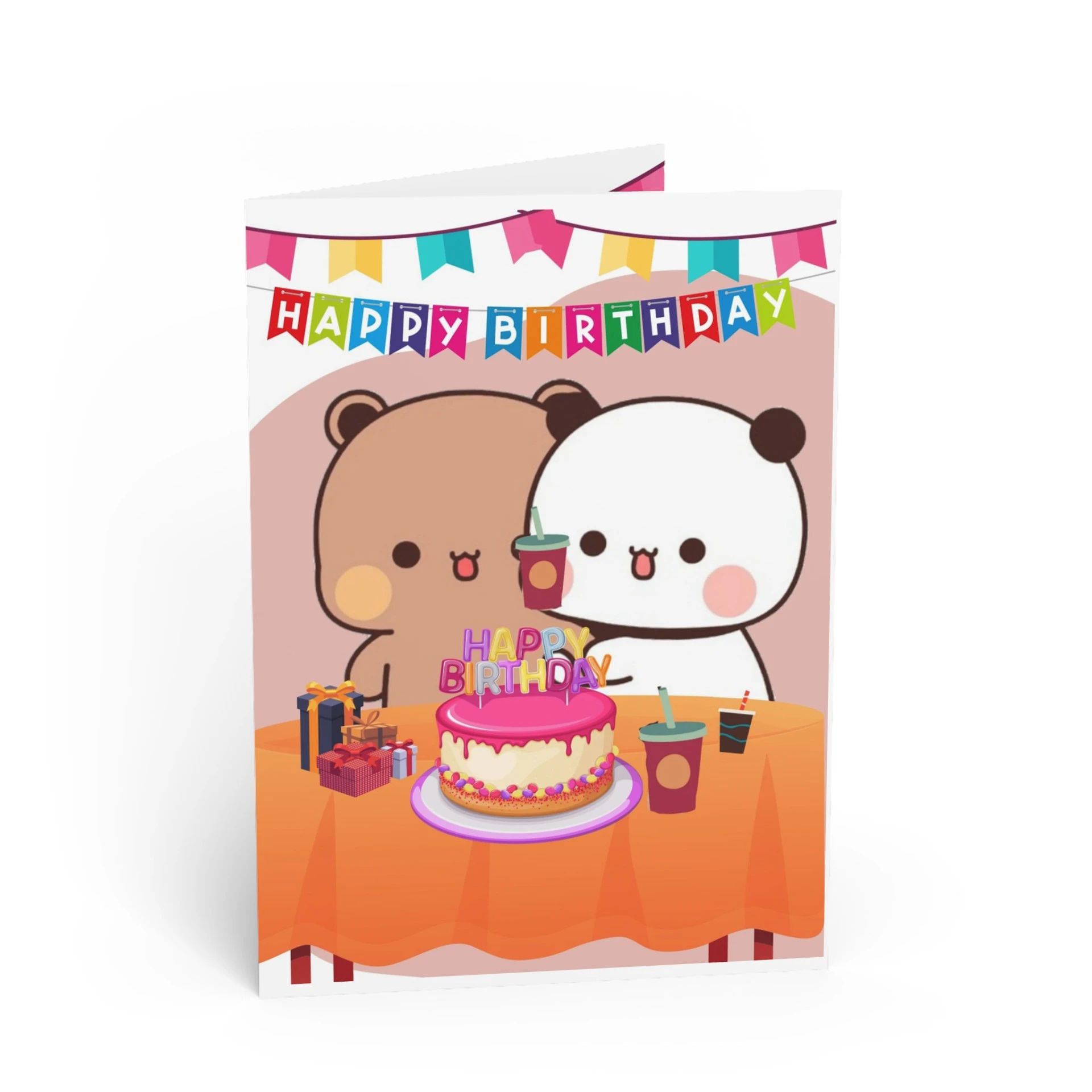 Bubu Dudu Cute Birthday Card
