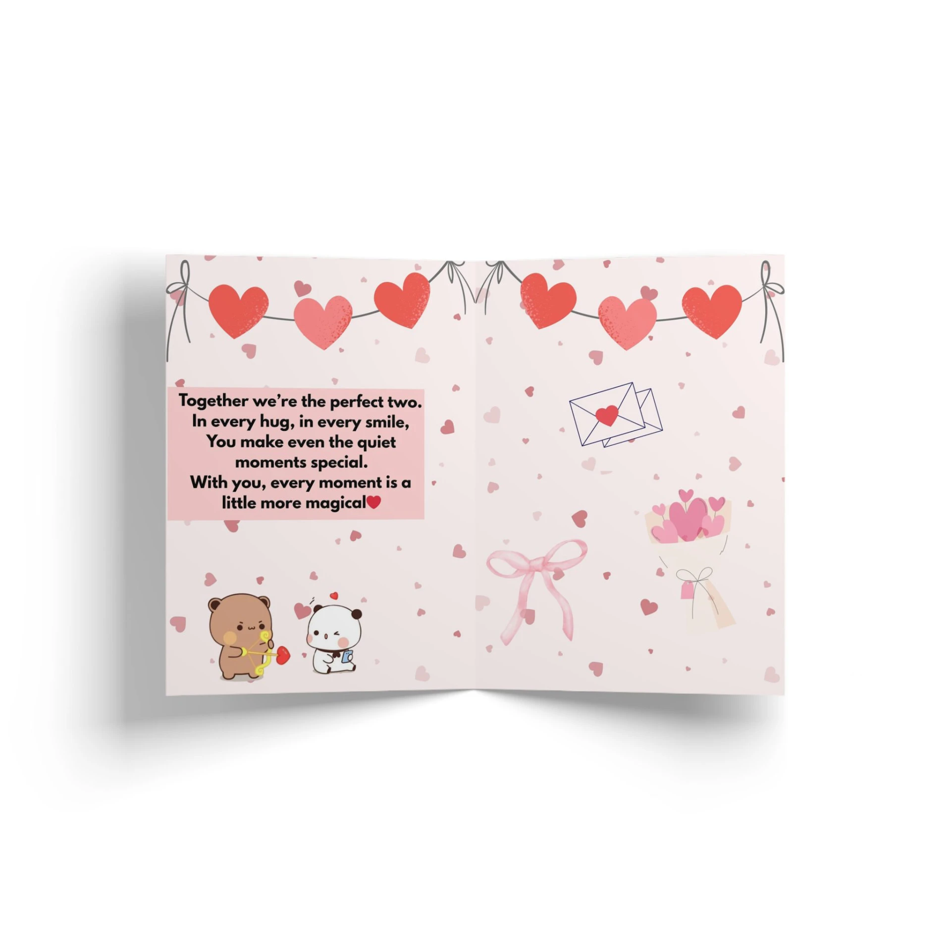 Bubu Dudu Romantic Valentine Card
