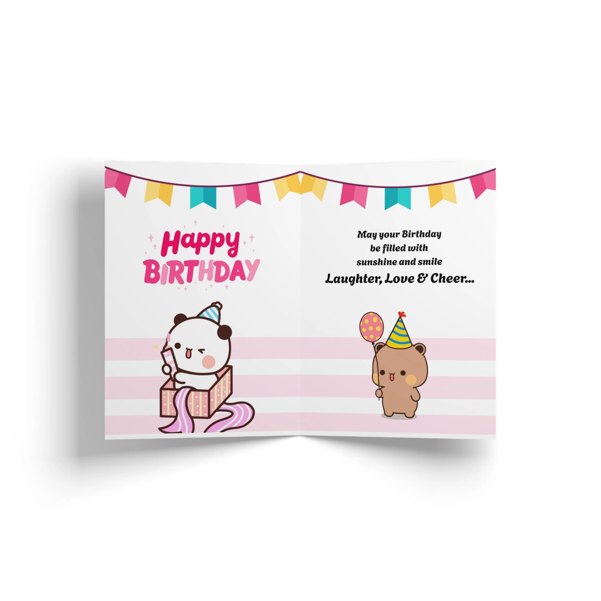 Bubu Dudu Cute Birthday Card
