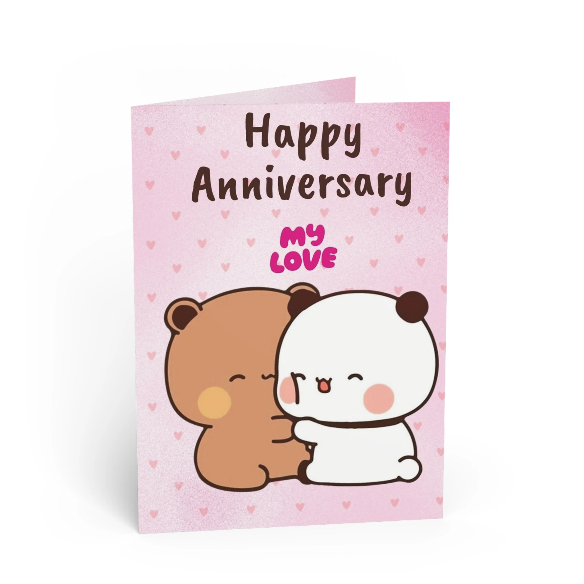 Bubu Dudu Anniversary Card Cute