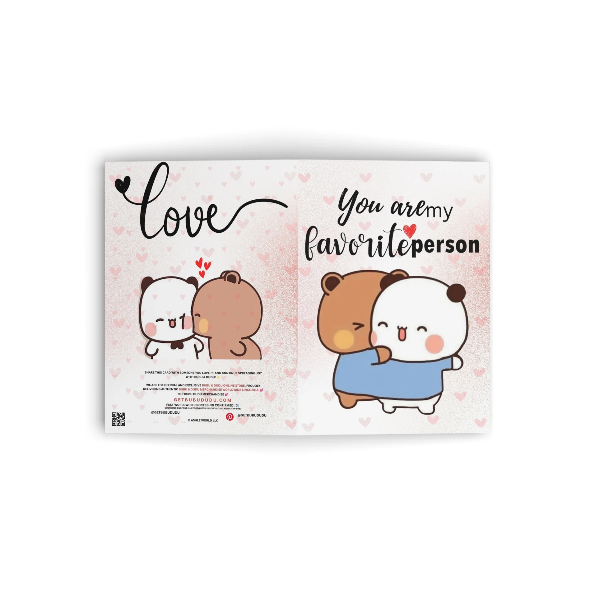 Bubu Dudu Cute Favourite Card
