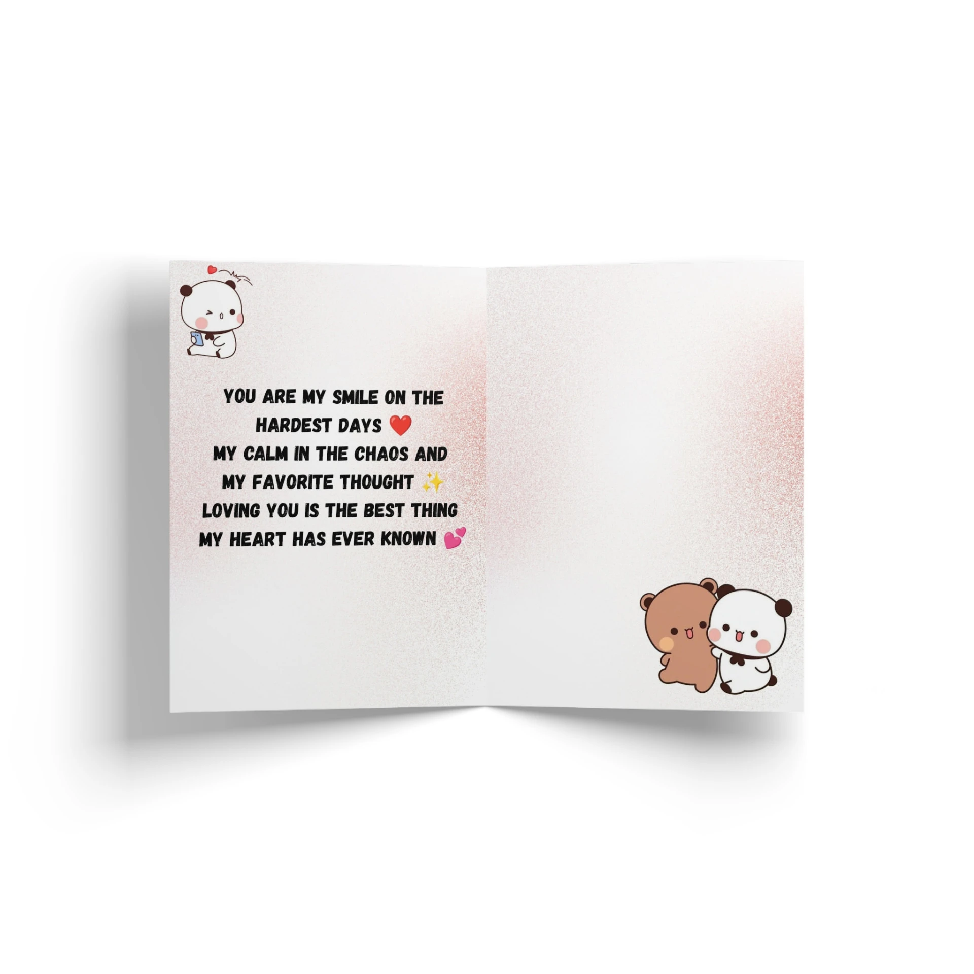 Bubu Dudu Cute Favourite Card