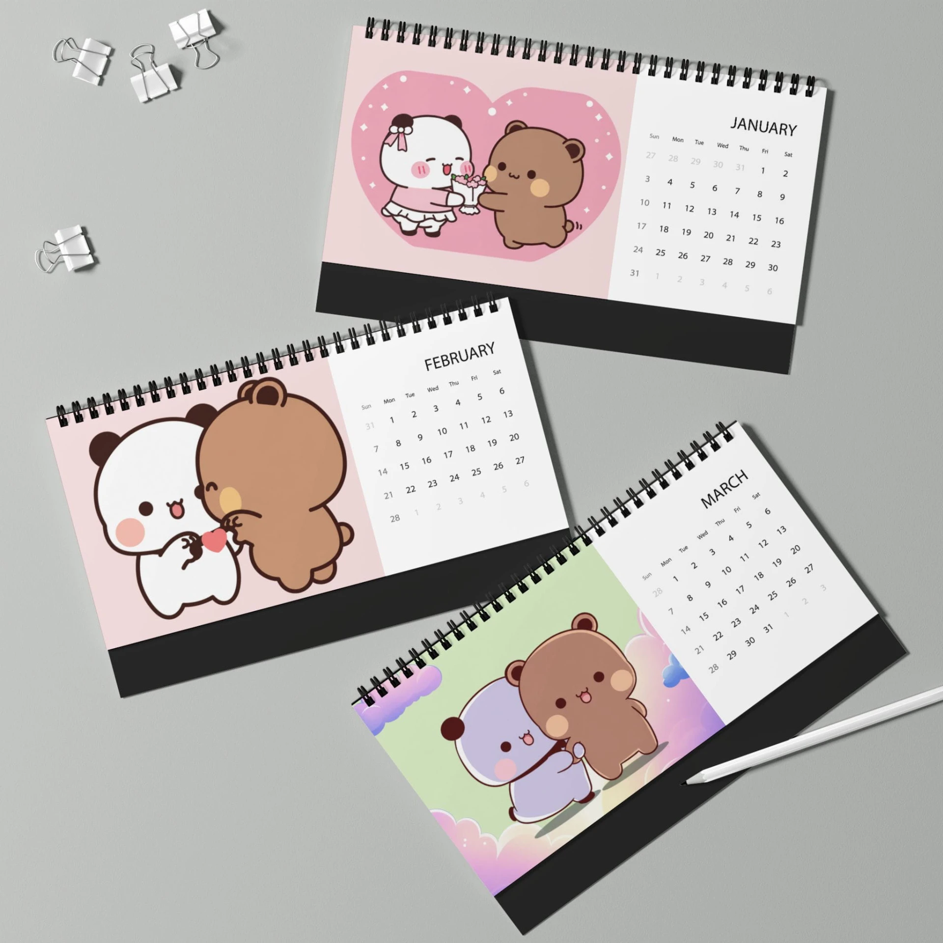 Bubu Dudu 2027 Calendar