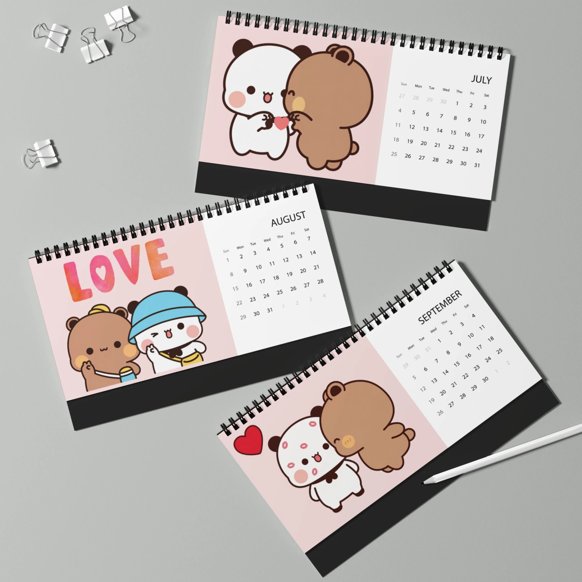 Bubu Dudu 2027 Calendar