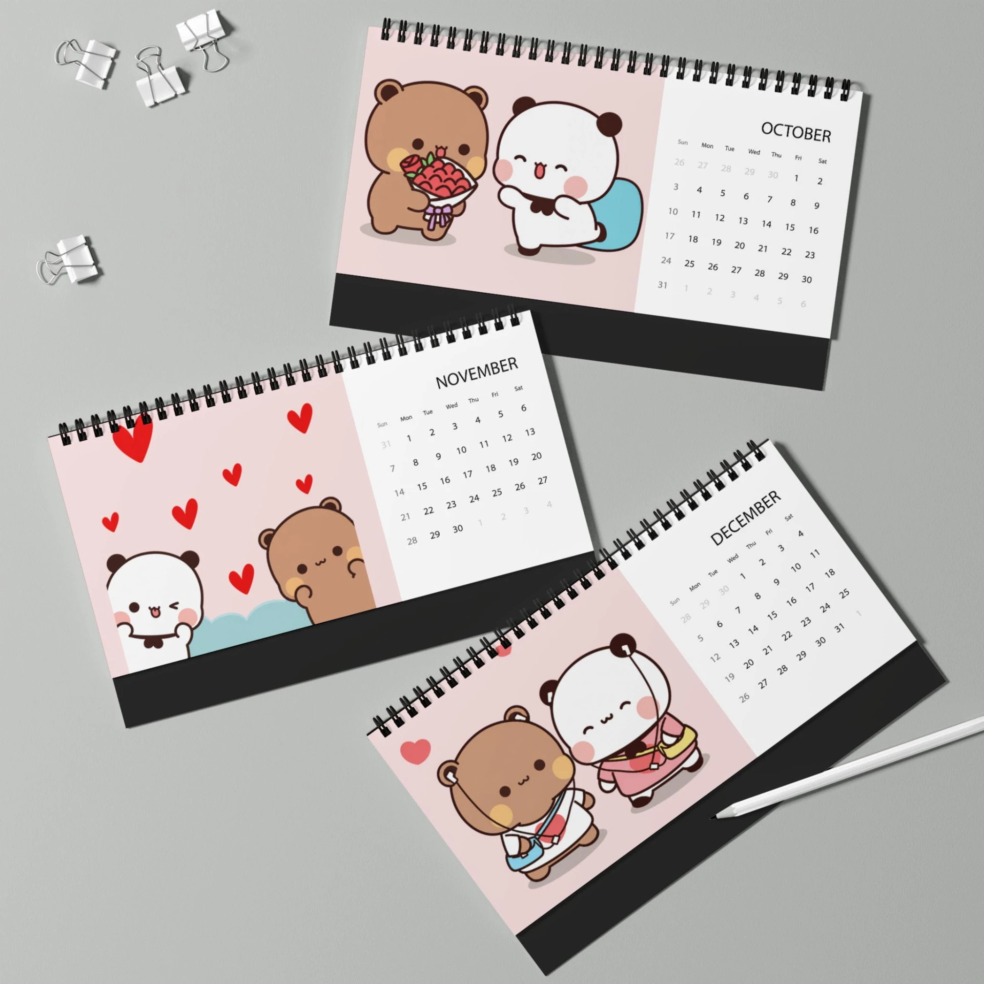 Bubu Dudu 2027 Calendar
