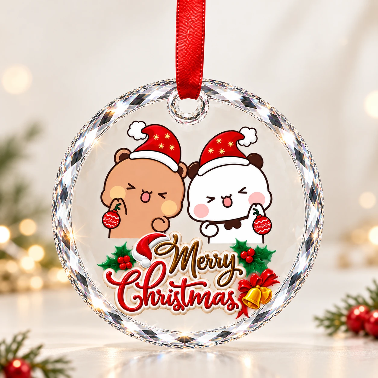 Bubu Dudu Christmas Ornament Circle