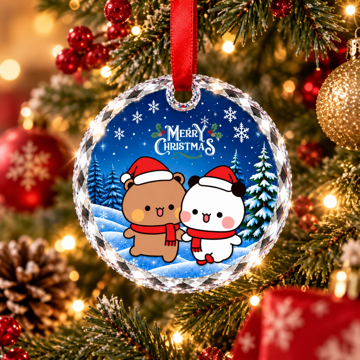 Bubu Dudu Christmas Ornament Circle