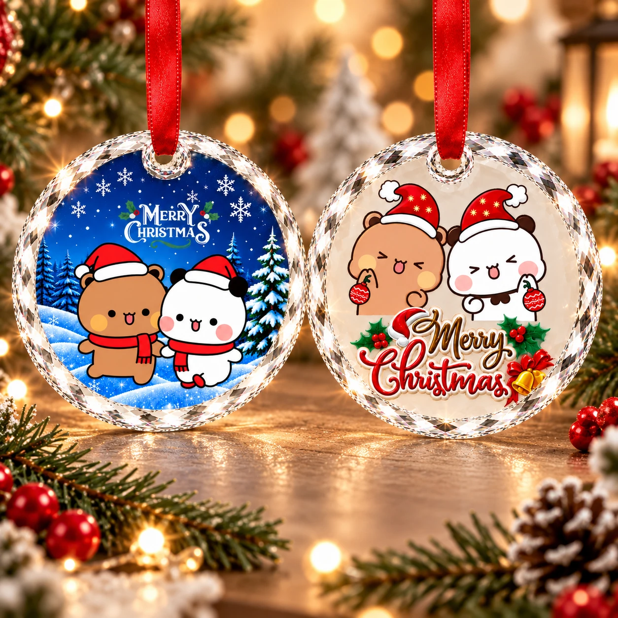 Bubu Dudu Christmas Ornament Circle