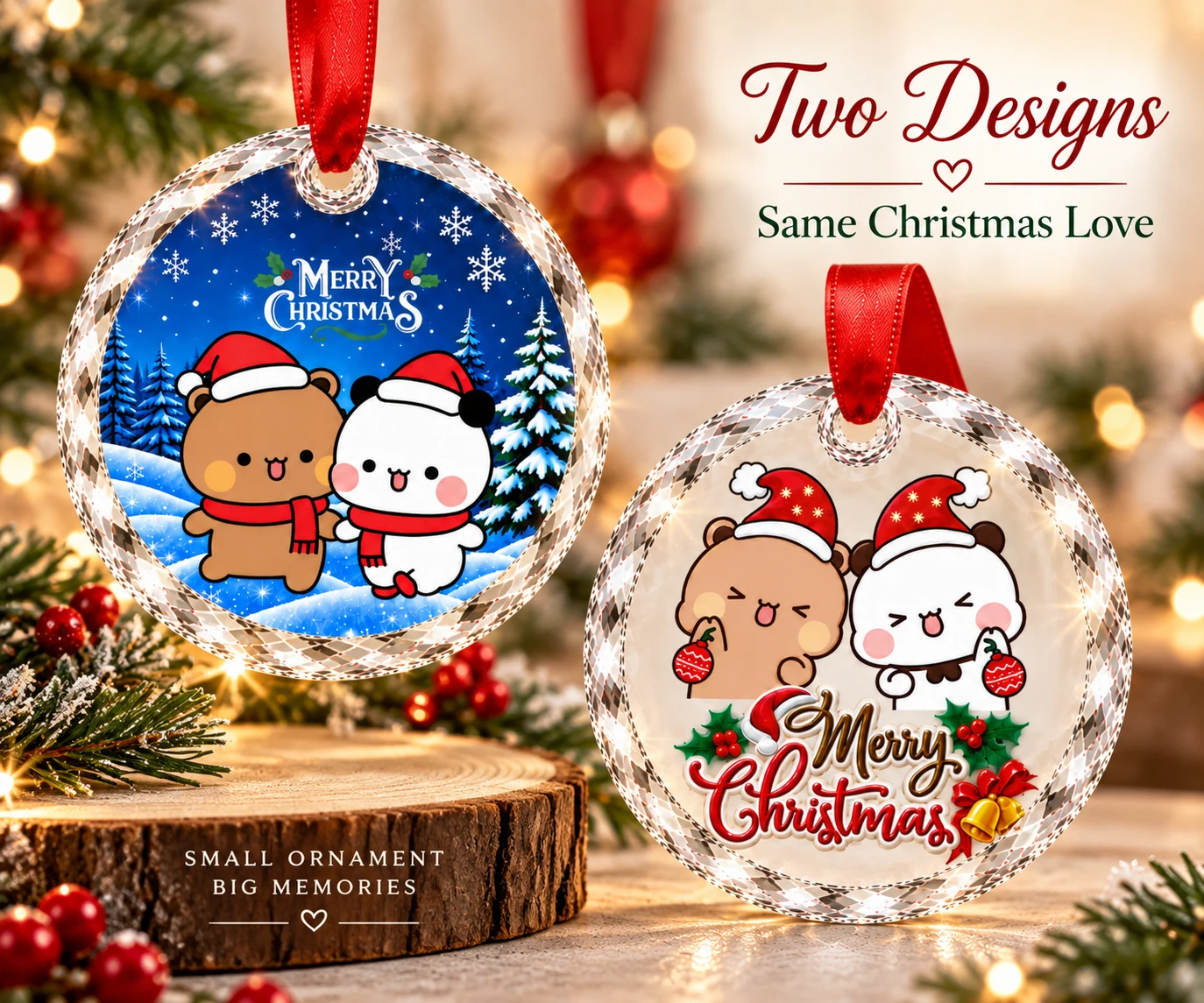 Bubu Dudu Christmas Ornament Circle