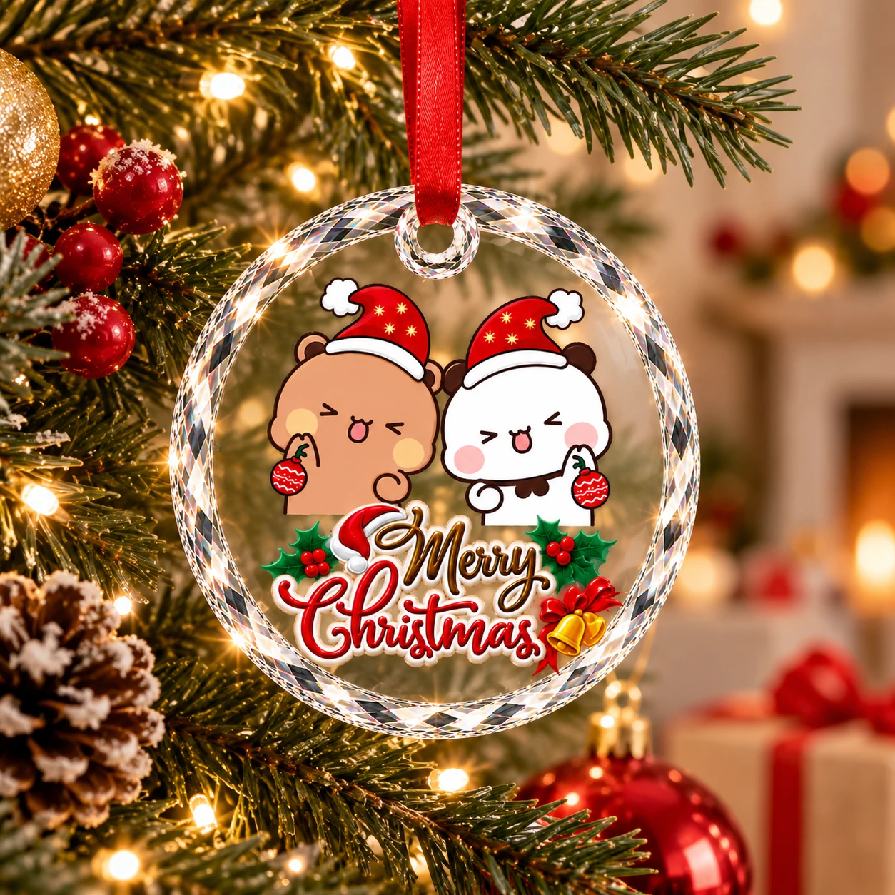 Bubu Dudu Christmas Ornament Circle