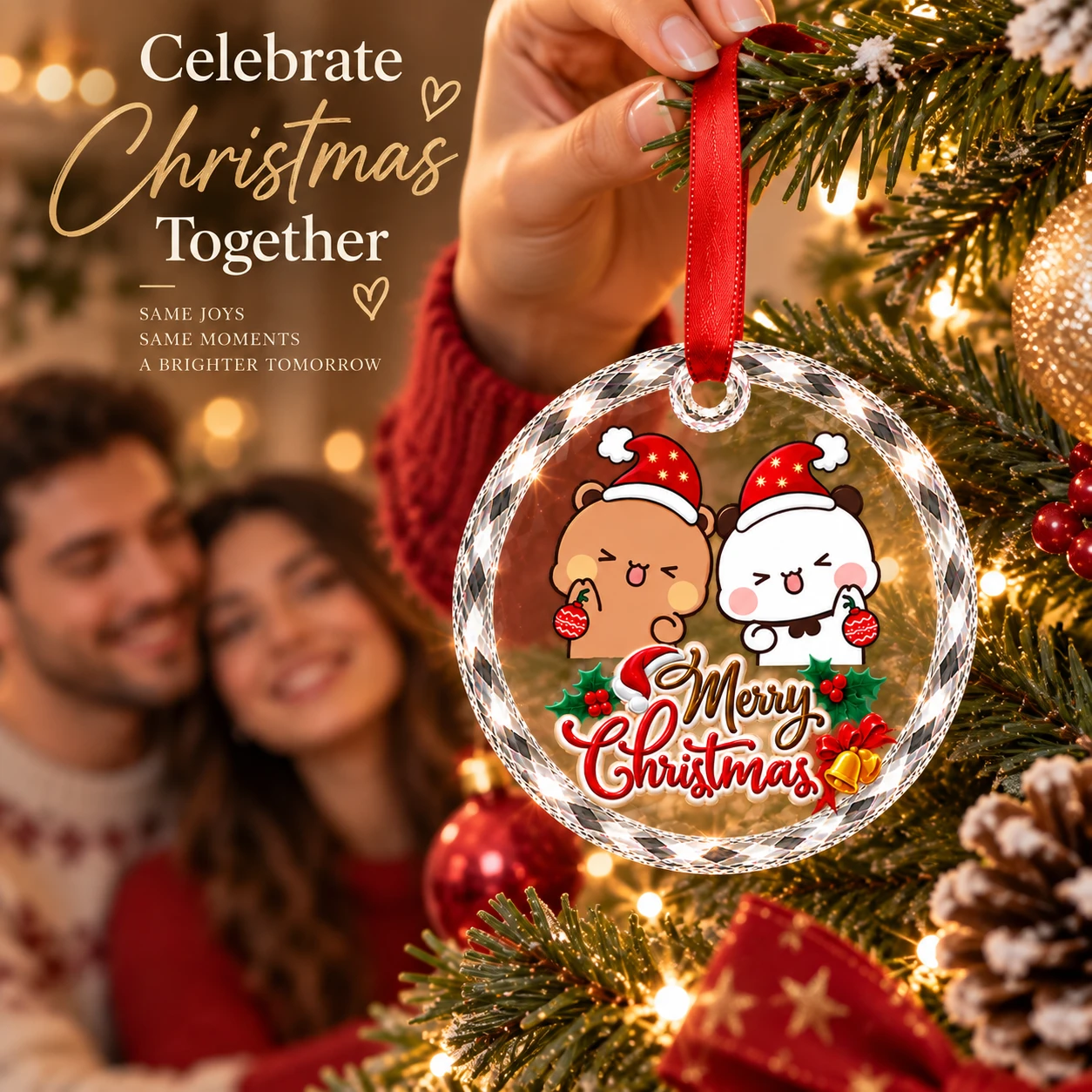Bubu Dudu Christmas Ornament Circle