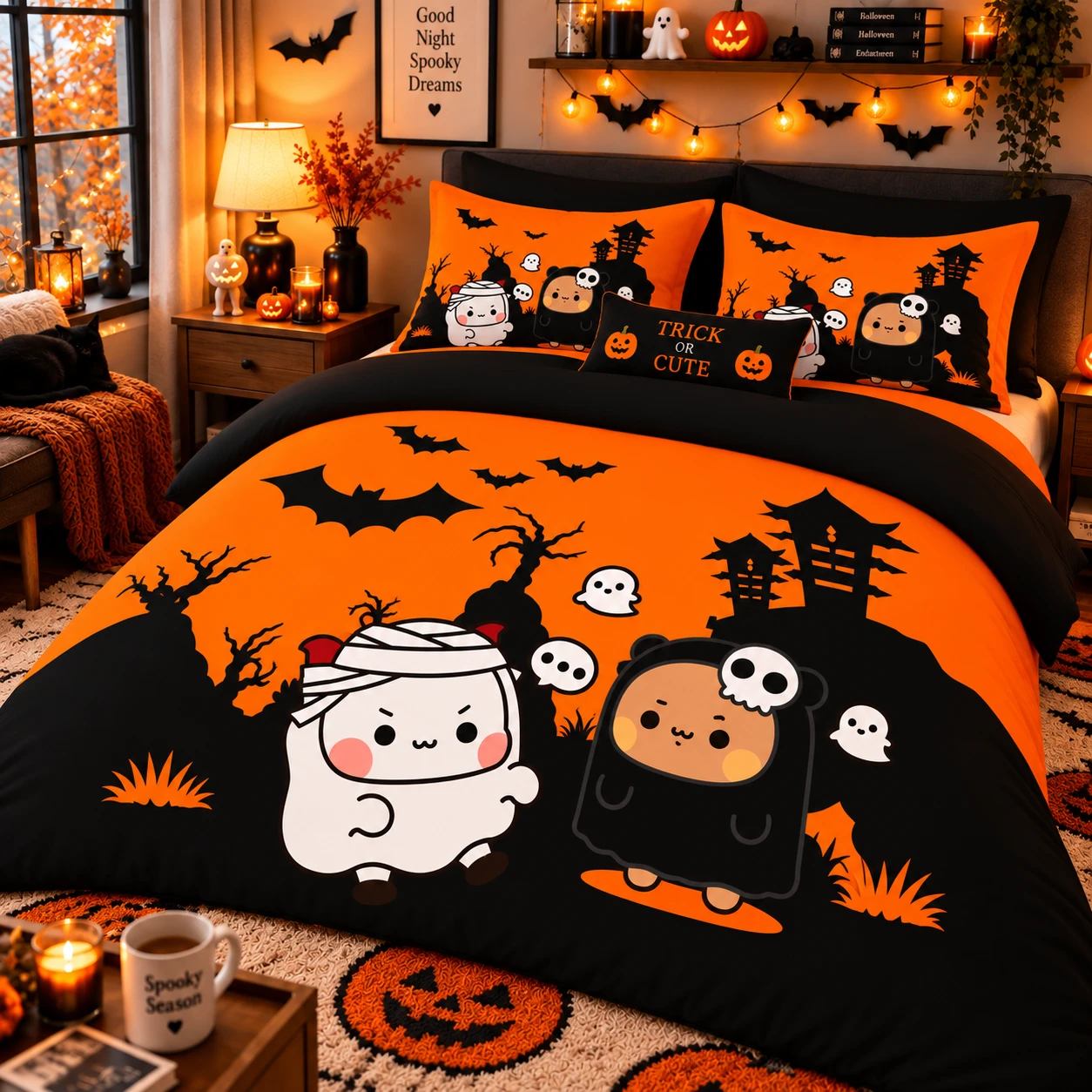 Bubu Dudu Halloween Comforter