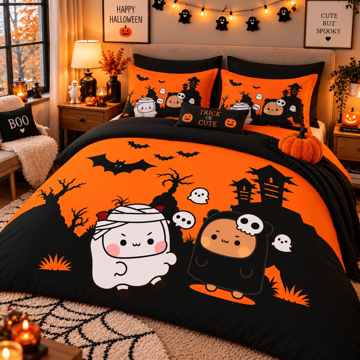 Bubu Dudu Halloween Comforter